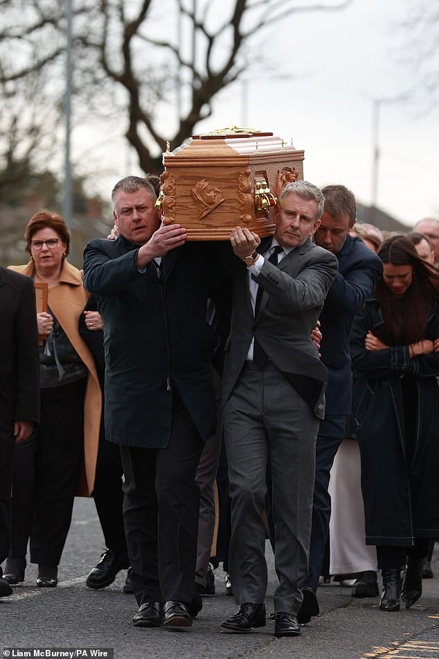 It is no surprise that the three brothers had such a close bond to their mother who passed away aged 80 at her home in the village of Dundrum in March this year
