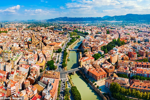 Murcia is the seventh largest city in Spain and is known as 'the fruit basket of Spain' due to its fruits, vegetables, and flower production.