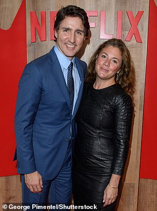 Trudeau and wife Sophie announced they were parting ways after 18-years of marriage in 2023