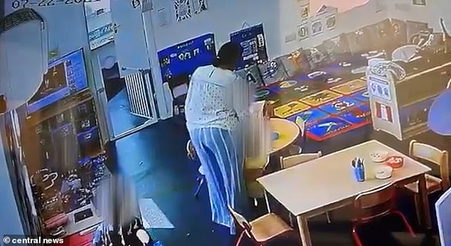 When asked about this, she said was was 'curious' to see the footage 'all over again' as she hadn't been shown the footage properly