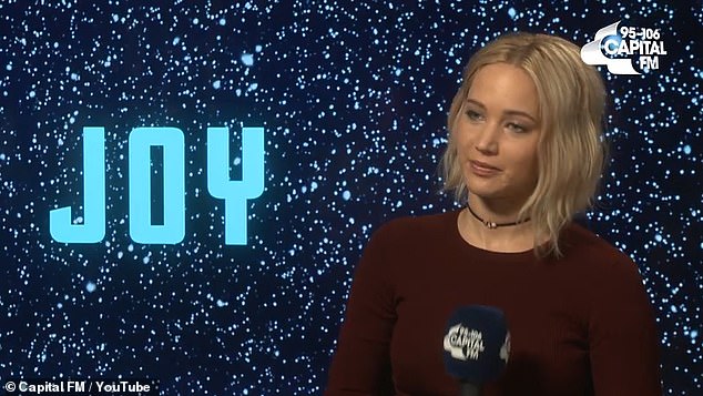 The presenter, 32, spoke to the actress while she was promoting her 2015 film Joy, and revealed his bosses at Capital FM had written a list of questions to ask her