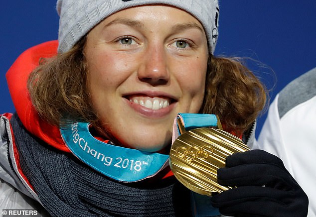 Dahlmeier won two gold medals at the 2018 Winter Olympics in Pyeongchang, South Korea