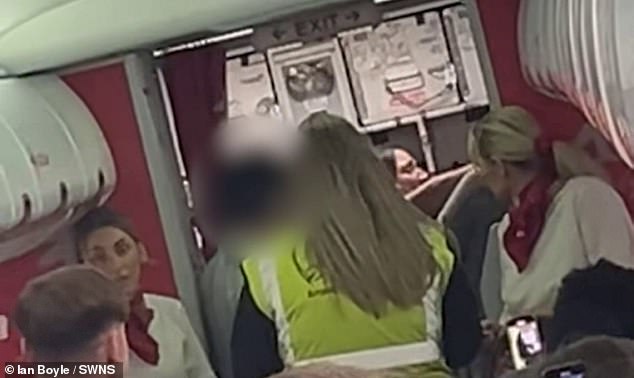 West Yorkshire Police said: 'On 24 July, police received a request for assistance following a report of a disturbance at Leeds Bradford Airport'