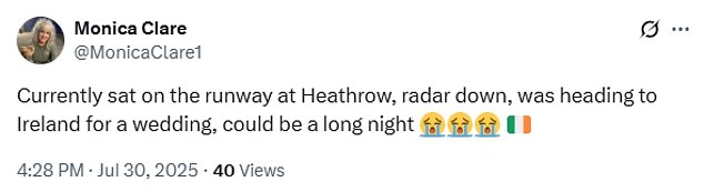 Furious passengers have reported being scared to miss event they were meant to be travelling to