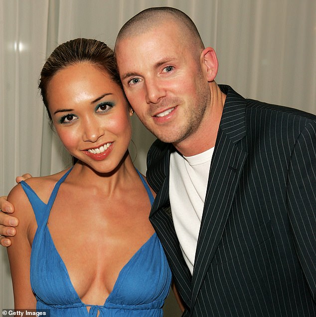 The couple, pictured in 2005, married in 2011 some ten years after they first got together
