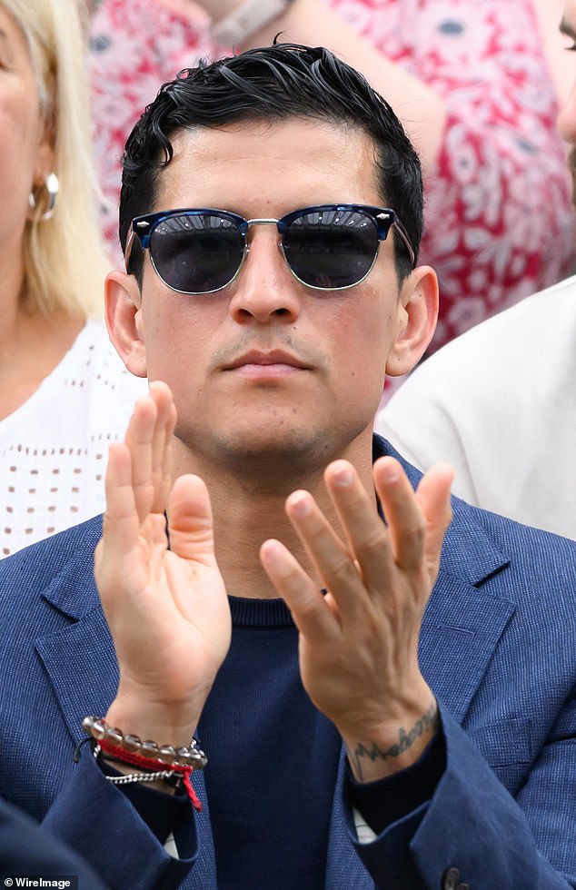 Ramirez at day six of the Wimbledon Tennis Championships at the All England Lawn Tennis and Croquet Club on July 5 in London