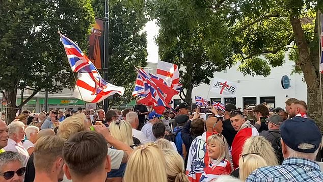 The Home Office sparked fury last week after it emerged they were secretly plotting to relocate 35 asylum seekers to a brand new apartment development in Waterlooville, Hampshire