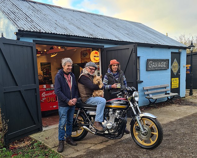 Shed And Buried host Henry Cole (pictured centre, with pet dog Jelly Bean) has also now outlined what he called a list of 'Shed Commandments' for people to follow