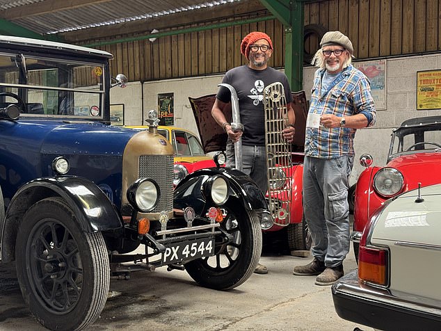 Henry Cole (right), pictured with Fuzz Townshend (left), has declared: 'One person¿s junk is another person¿s dream find'