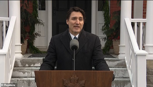 Trudeau resigned as Canada's Prime Minister in January after weeks of tension within the Liberal Party