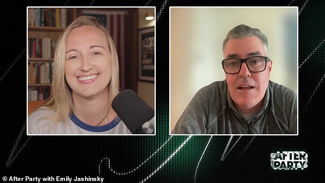 'She's not going to be mean to me. I'm a guest on on the show, right? So, I wouldn't know it from my exchanges,' Carolla explained to Emily Jashinsky on her podcast Tuesday. 'I would know it with how her staff was cowering'
