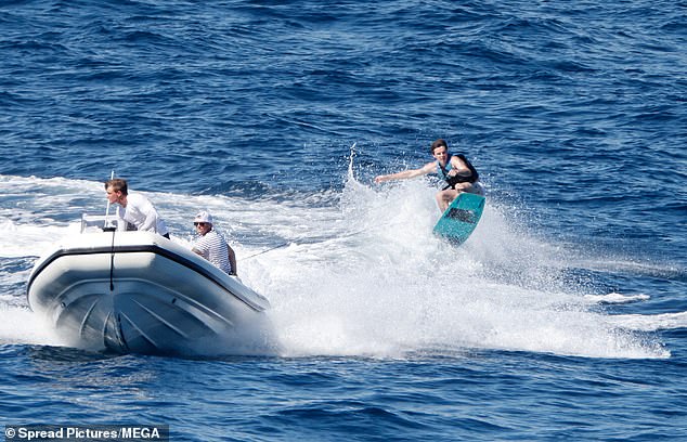 Cruz was a natural on the board