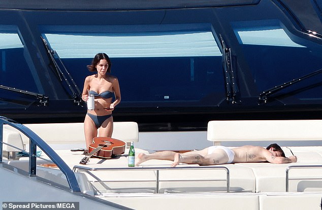 Jackie and Cruz had previously been holidaying together