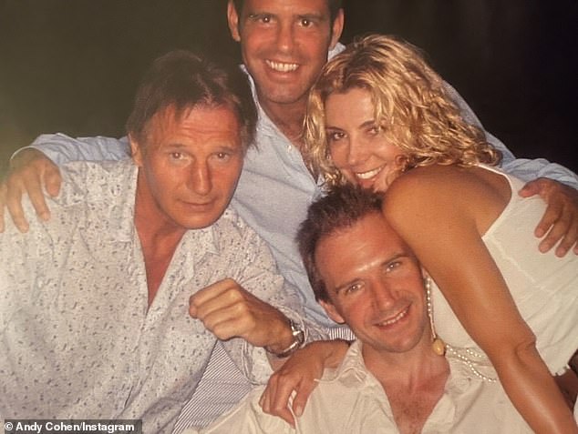 The 57-year-old Bravo host gushed on SiriusXM earlier Wednesday: 'I, and all of the friends in this circle, are very much stanning whatever this is'