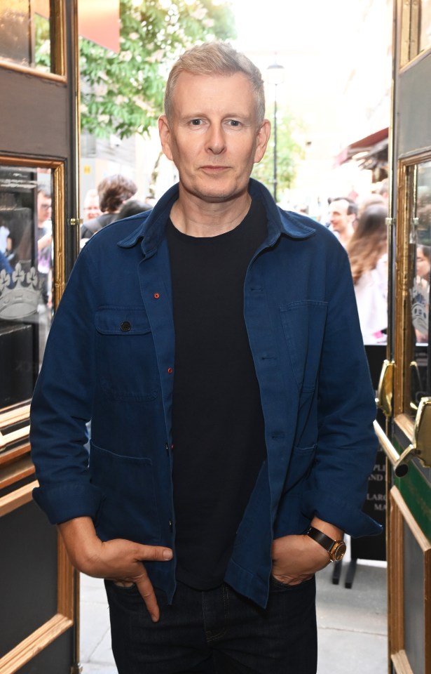 Patrick Kielty at the press night of "The Pillowman".