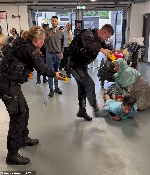 The case gained national attention after shocking footage of PC Marsden kicking a teenage suspect in the head as he lay prone on the ground was viewed millions of times
