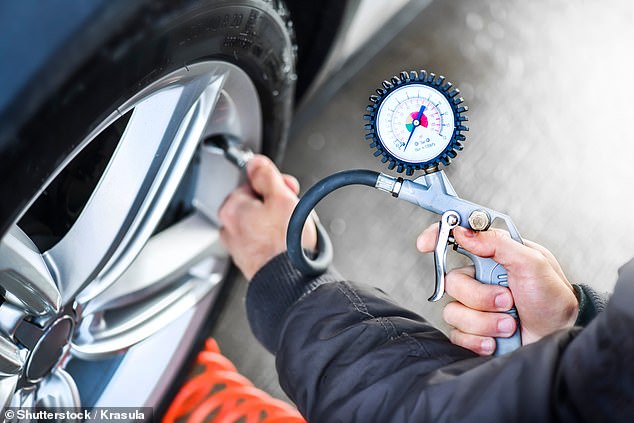 Although the under-inflated tyre had 4.5% less rolling resistance than the correctly inflated one, meaning it would use less fuel, there are compelling safety reasons why cars should not be driven with such low tyre pressure