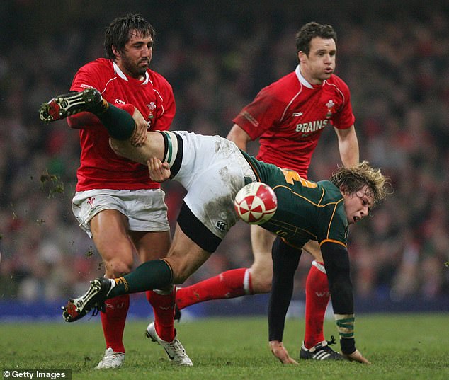 Henson won 33 caps for Wales across a decade in red, scoring three tries and 130 points in all
