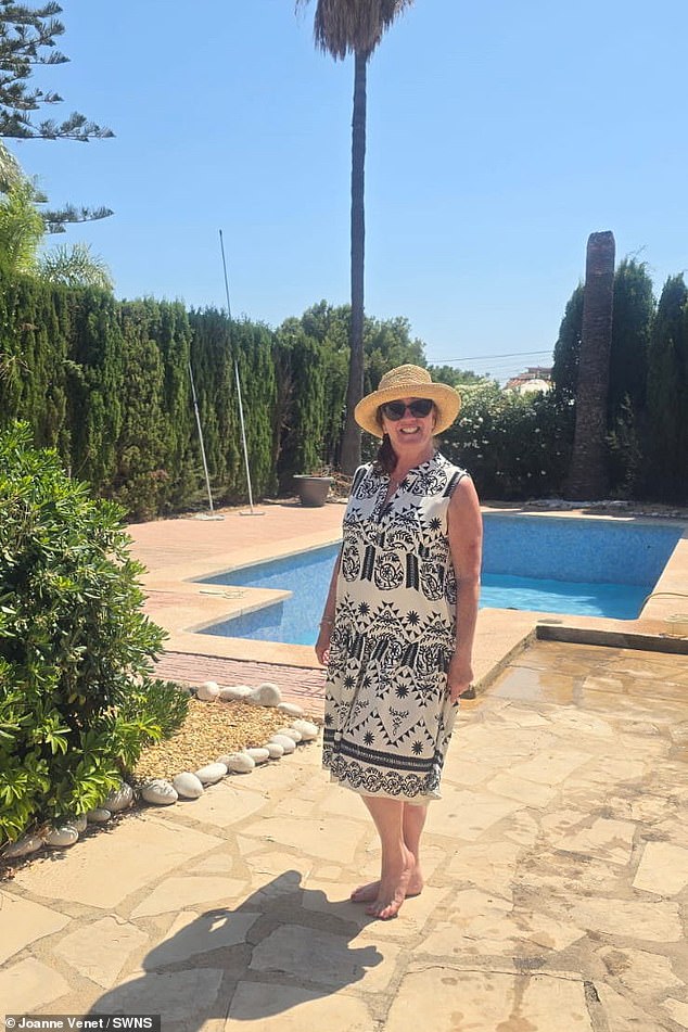 Joanne says the whole ordeal has left her exhausted, unable to work and so traumatised that she is selling up her dream villa which she had successfully rented out for years