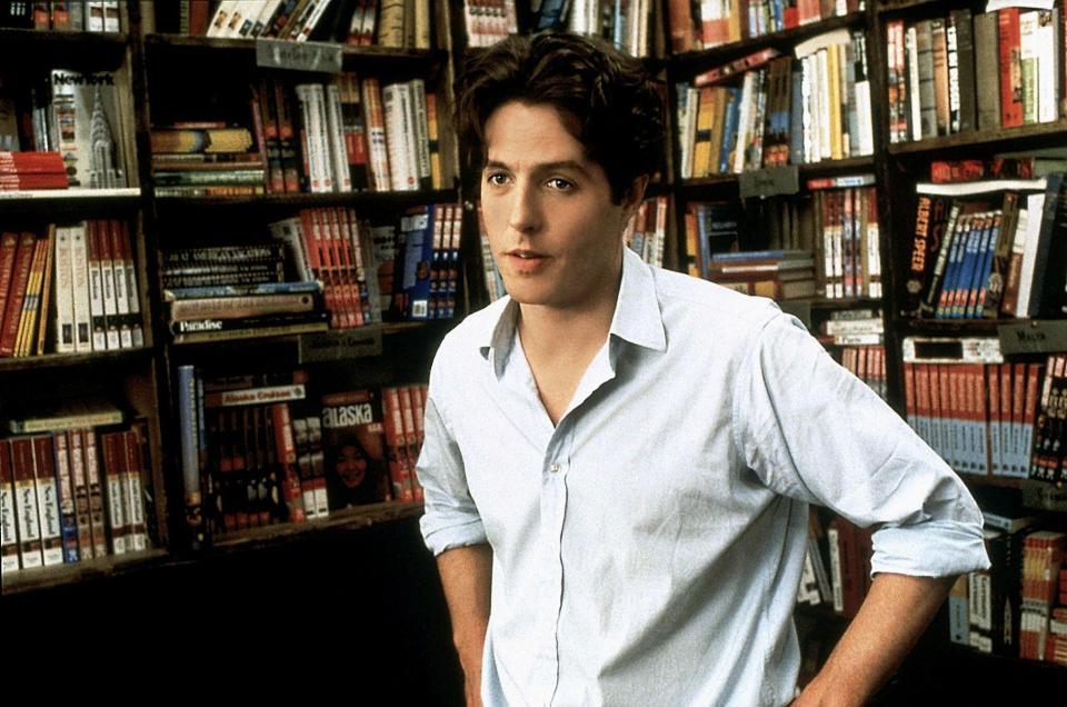 Hugh Grant in Notting Hill.