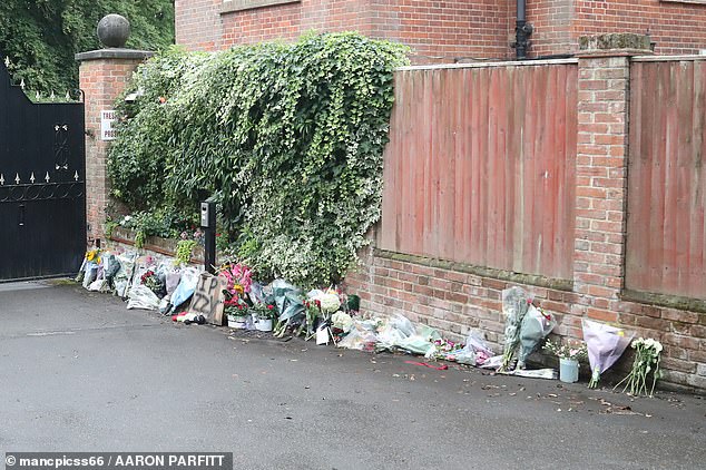 Heartbroken fans lined up to pay their respects to Ozzy in a public procession yesterday, and again today at his home