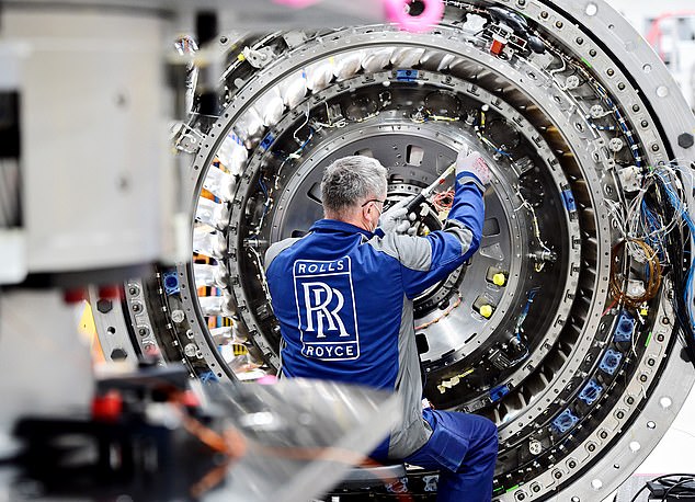 Rolls makes and services engines for commercial airlines including Boeing and Airbus