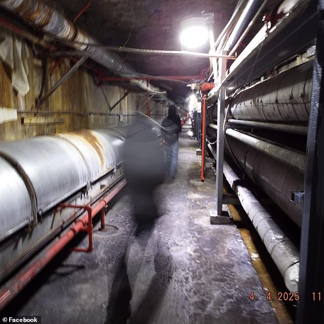 Pictures from his Facebook show him exploring tunnels and other structures