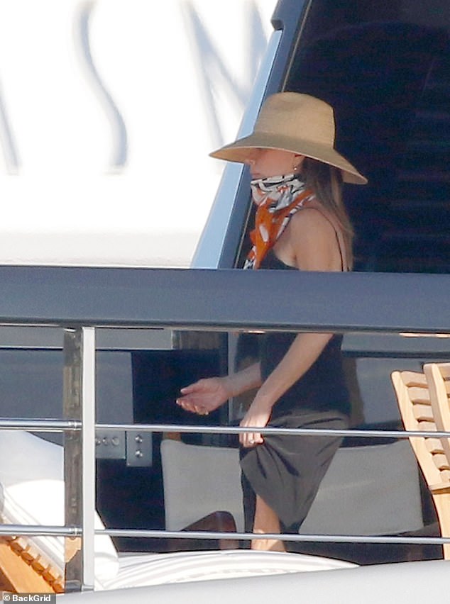 David has been enjoying some downtime on the yacht with his wife Victoria, 51, and their kids - sons Romeo, 22, and Cruz, 20, and daughter Harper, 13