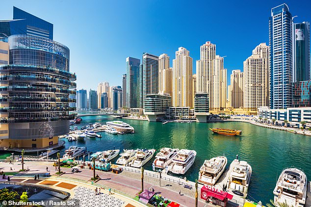 For those hoping to avoid the crowds and holiday somewhere with a more comfortable climate, Dubai ranked as the most relaxing city to visit