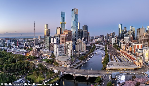 While Melbourne, Australia, ranked third with the second-lowest tourist density of just 1,265 visitors per km²