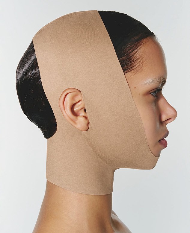 Kim Kardashian has released her 'first-ever face innovation' from her shapewear line SKIMS - but it's being compared to Hannibal Lecter's mask