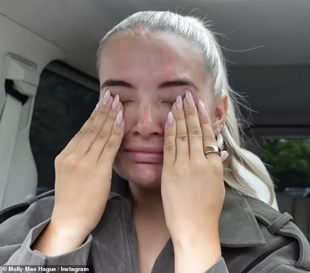 Molly-Mae Hague, 26, tearfully broke her silence following recent backlash from fans who once again branded the millionaire influencer 'out of touch'