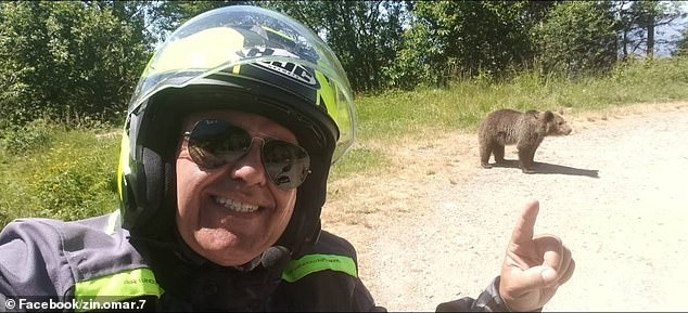 Omar Farang Zin was viciously dragged into a ravine and mauled by a bear in Romania
