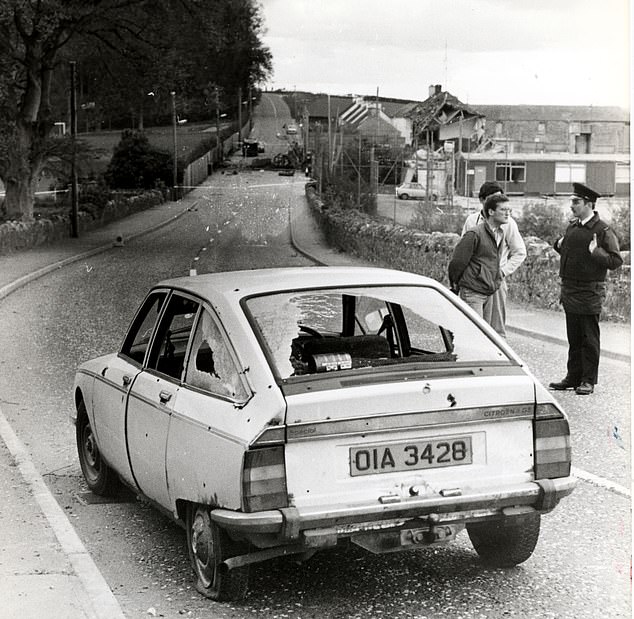 Eight terrorists were killed, as well as an unfortunate bystander in his car, in the aftermath of the bombing of Loughgall police station