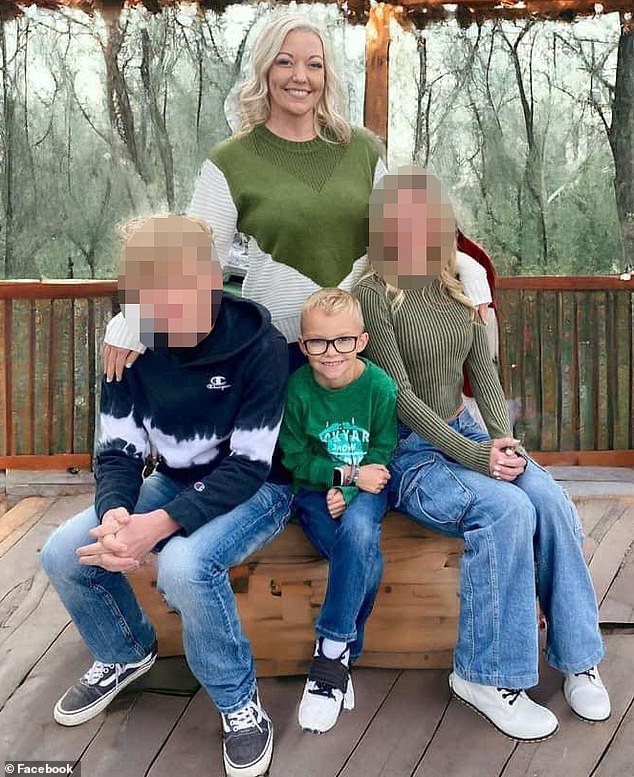 Newly released court documents revealed that police made several bizarre discoveries at the crime scene and uncovered obscene texts sent by the mother of three's 15-year-old son