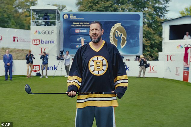 Adam Sandler 's Happy Gilmore 2 (pictured) has received scathing reviews from some viewers after it was finally released by Netflix on Friday