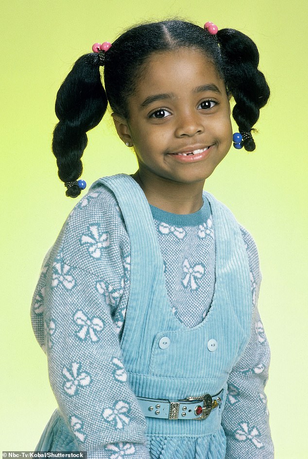 The Cosby Show's Keshia, now 46, is the youngest person ever to be nominated for an Emmy after landing the nod at the age of just six for her role as Rudy Huxtable in the iconic sitcom