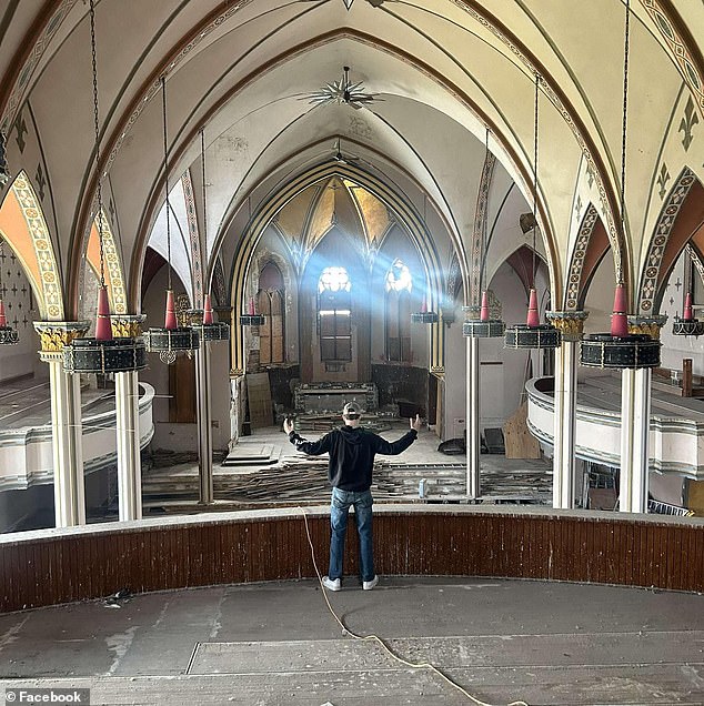 Peters described himself as an urban explorer - someone who visits abandoned properties and tunnels