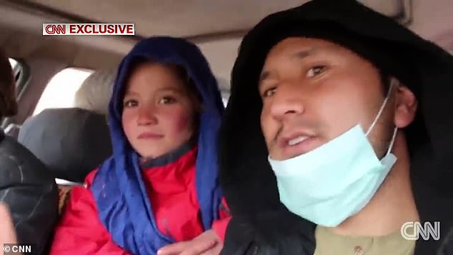 Parwana Malik, a nine-year-old girl (pictured) who was sold by her father to a 55-year-old man as a child bride in Afghanistan was rescued by a charity