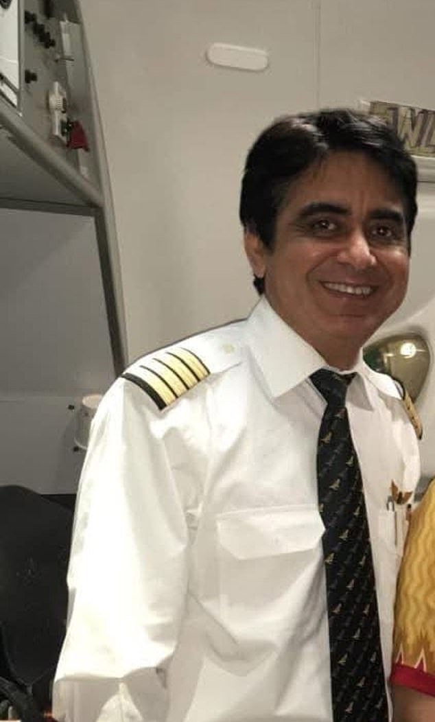 Investigations into the Air India plane crash are reportedly examining Captain Sumeet Sabharwal's (pictured) medical records amid allegations that he had depression and mental health issues