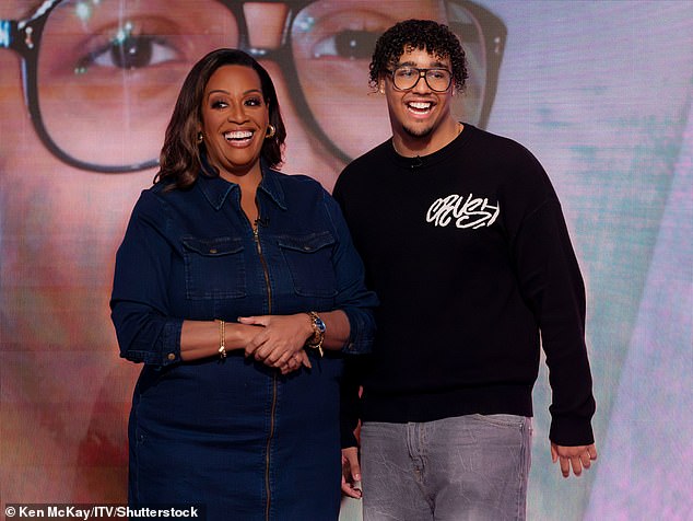 Alison Hammond, 50, and her 20-year-old son Aidan are set to appear on Celebrity Gogglebox together on Friday