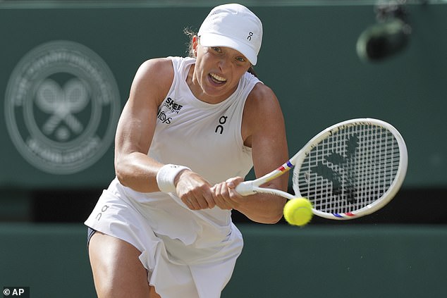 Iga Swiatek was utterly dominant as she was crowned Wimbledon women's singles champion
