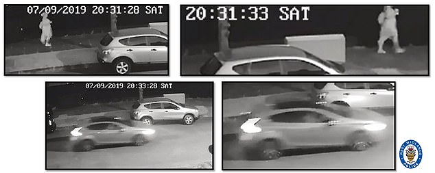 Betro said the person seen in footage running along a street was too slim to be her