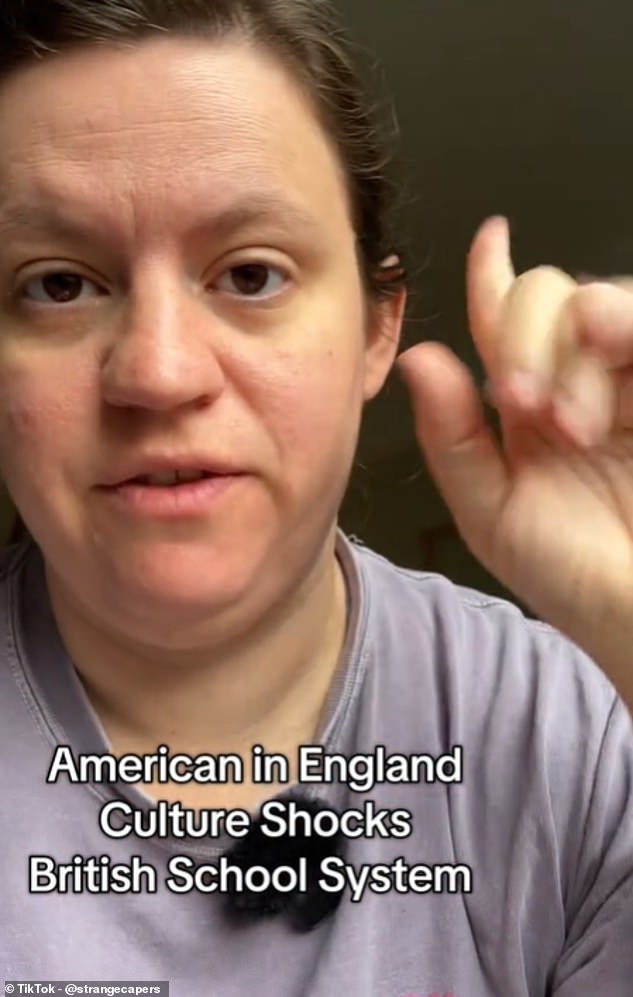 Molly (pictured) goes by @strangecapers on TikTok, where she has almost 50,000 followers