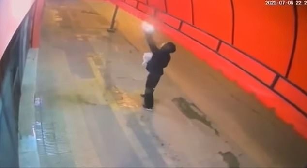 An arsonist set fire to a grocery store in Argentina and in the process got himself partially covered in flames as he fled. The incident occurred July 6, but authorities have yet to make any arrest