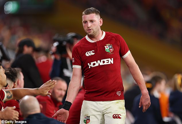 Finn Russell showcased his creative brilliance for the visitors' first try of the match