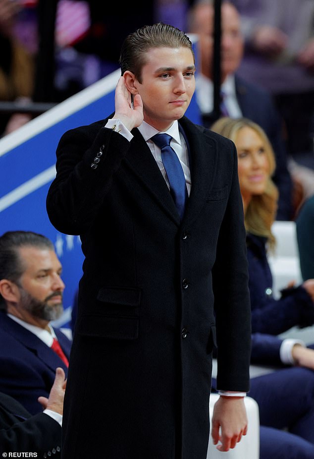 At the time of writing, however, there have been no whisperings about the identity of Barron's mystery woman