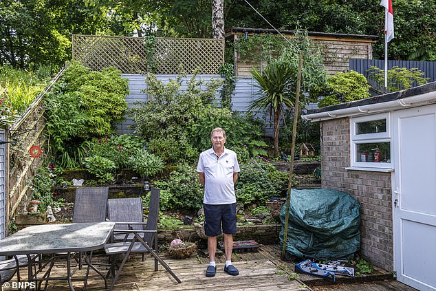 Calvin Dade, 68-year-old retired taxi driver, said his grandchildren are afraid to go in the garden due to the swarming bees