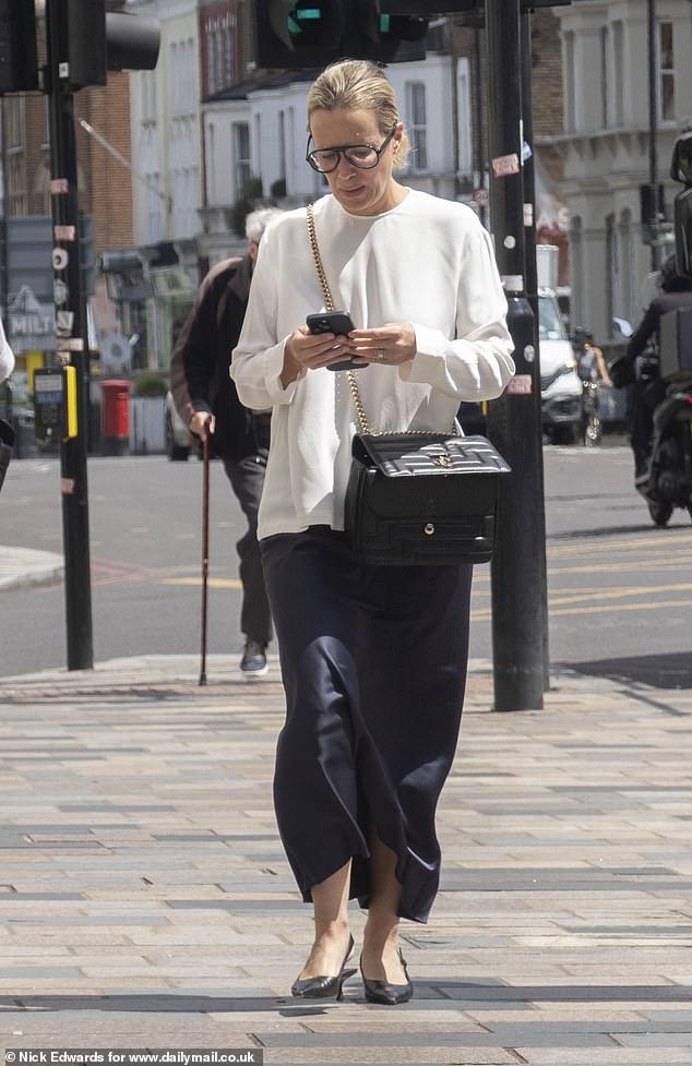 Hannah Colman, 46, appeared before magistrates today wearing what appeared to be Jimmy Choo shoes