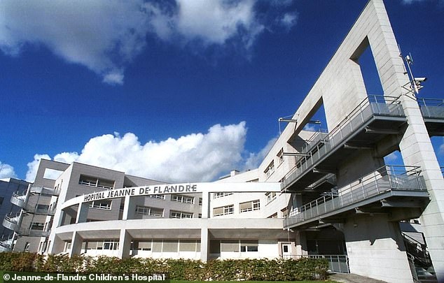 The horror unfolded at the Jeanne-de-Flandre Children's Hospital in the northern city of Lille